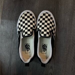 Vans Black and White Checkered Sneakers